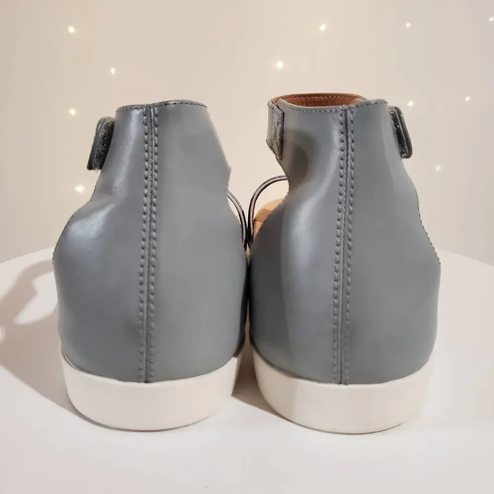 Ankle-Strap Women's Sandals in Light Blue